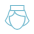 Pictogramme infirmière pour établissements médicalisés du site Oréus.fr