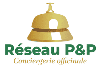 Logo réseau P&P conciergerie officinale